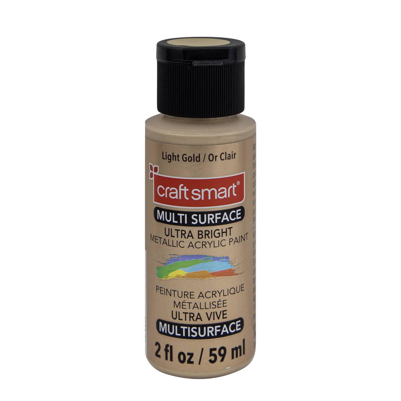12 Pack: Premium Ultra Bright Metallic Paint by Craft Smart®